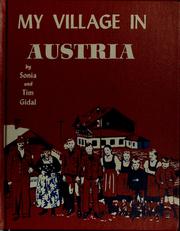 Cover of: My village in Austria