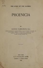Cover of: Phoenica