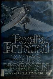 Cover of: Fool's errand by Marc Norman, Marc Norman