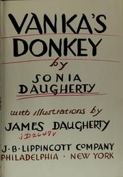 Cover of: Vanka's donkey by Sonia Daugherty
