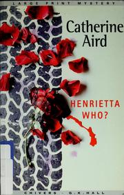 Cover of: Catherine Aird