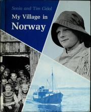 Cover of: My village in Norway by Sonia Gidal