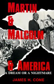 Cover of: Martin & Malcolm & America by James H. Cone