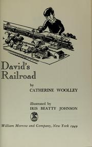 Cover of: David's railroad