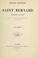 Cover of: Oeuvres complètes de Saint Bernard