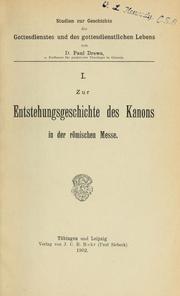 Cover of: Studien zur Geschichte des Gottesdienstes und des gottesdienstlichen lebens