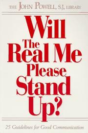 Cover of: Will the Real Me Please Stand Up? by John Powell