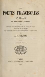 Cover of: Œuvres complètes de A.-F. Ozanam