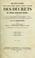 Cover of: Dictionnaire dogmatique, moral, historique, cononique, liturgique et disciplinaire des décres des diverses Congrégations Romaines