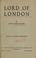 Cover of: Lord of London