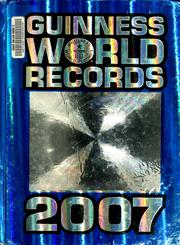 Cover of: Guinness world records, 2007