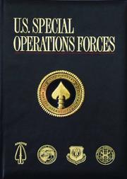 Cover of: U.S. Special Operations Forces (U.S. Military Series) by Benjamin F. Schemmer