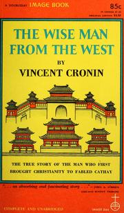 The wise man from the West by Vincent Cronin