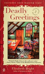 Cover of: Deadly greetings: a card-making mystery