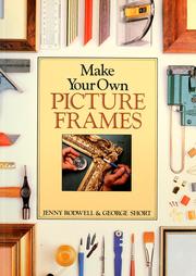 Cover of: Make your own picture frames | Jenny Rodwell