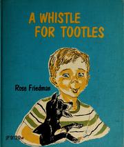 Cover of: A whistle for Tootles