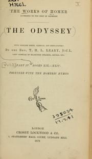 Cover of: The works of Homer by Όμηρος