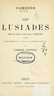 Cover of: Les Lusiades by Luís de Camões