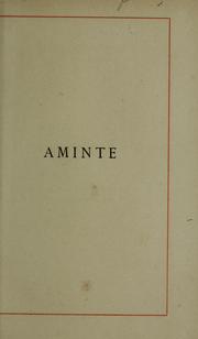 Cover of: Aminte