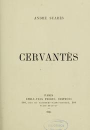 Cover of: Cervantès