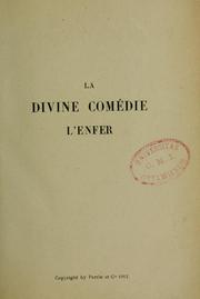 Cover of: L'enfer by Dante Alighieri, Dante Alighieri