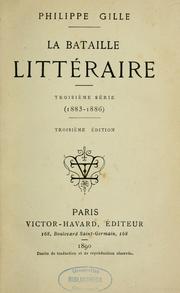 Cover of: La bataille littéraire