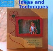 Cover of: Simple Scrapbooks: Ideas and Techniques