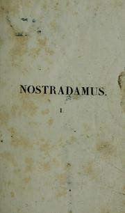 Cover of: Nostradamus by Hippolyte Bonnelier