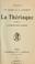 Cover of: La Thériaque