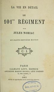 Cover of: Le 101me régiment by Jules Noriac