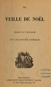 Cover of: La veille de Noël