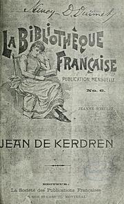 Cover of: Jean de Kerdren