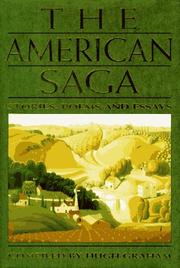 Cover of: The American Saga: Stories, Poems and Essays