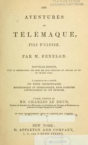 Cover of: Les aventures de Télémaque, fils d'Ulysse