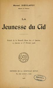 Cover of: La jeunesse du Cid: [pièce en trois actes
