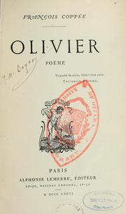 Cover of: Olivier: poème