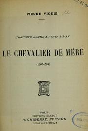 Le Chevalier de Méré (1606-1684) by Pierre Viguié