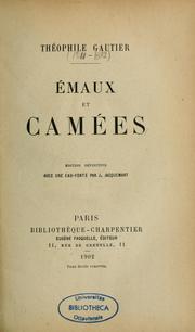Cover of: Oeuvres complètes