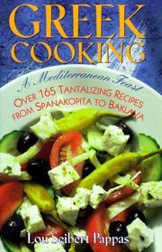 Cover of: Greek Cooking | Lou Seibert Pappas