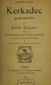 Cover of: Kerkadec, grade-barrière