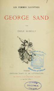 Cover of: Georges Sand