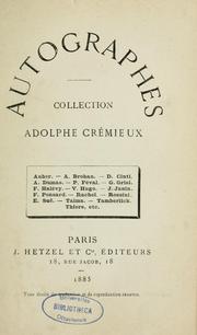 Cover of: Autographes: collection