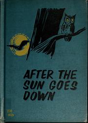 Cover of: After the sun goes down by Glenn Orlando Blough