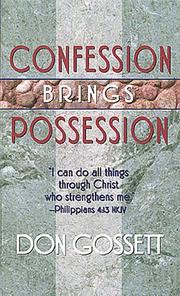 Cover of: Confession Brings Possession