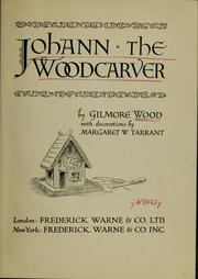 Cover of: Johann the woodcarver