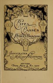 Cover of: Pippa passes by Robert Browning