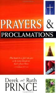 Cover of: Prayers and Proclamations by Prince