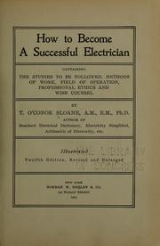 Cover of: How to become a succesful electrician