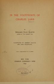 Cover of: In the footprints of Charles Lamb