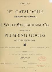 Cover of: E catalogue